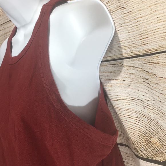 Rue 21 crop tank XL size burgundy - Picture 2 of 6